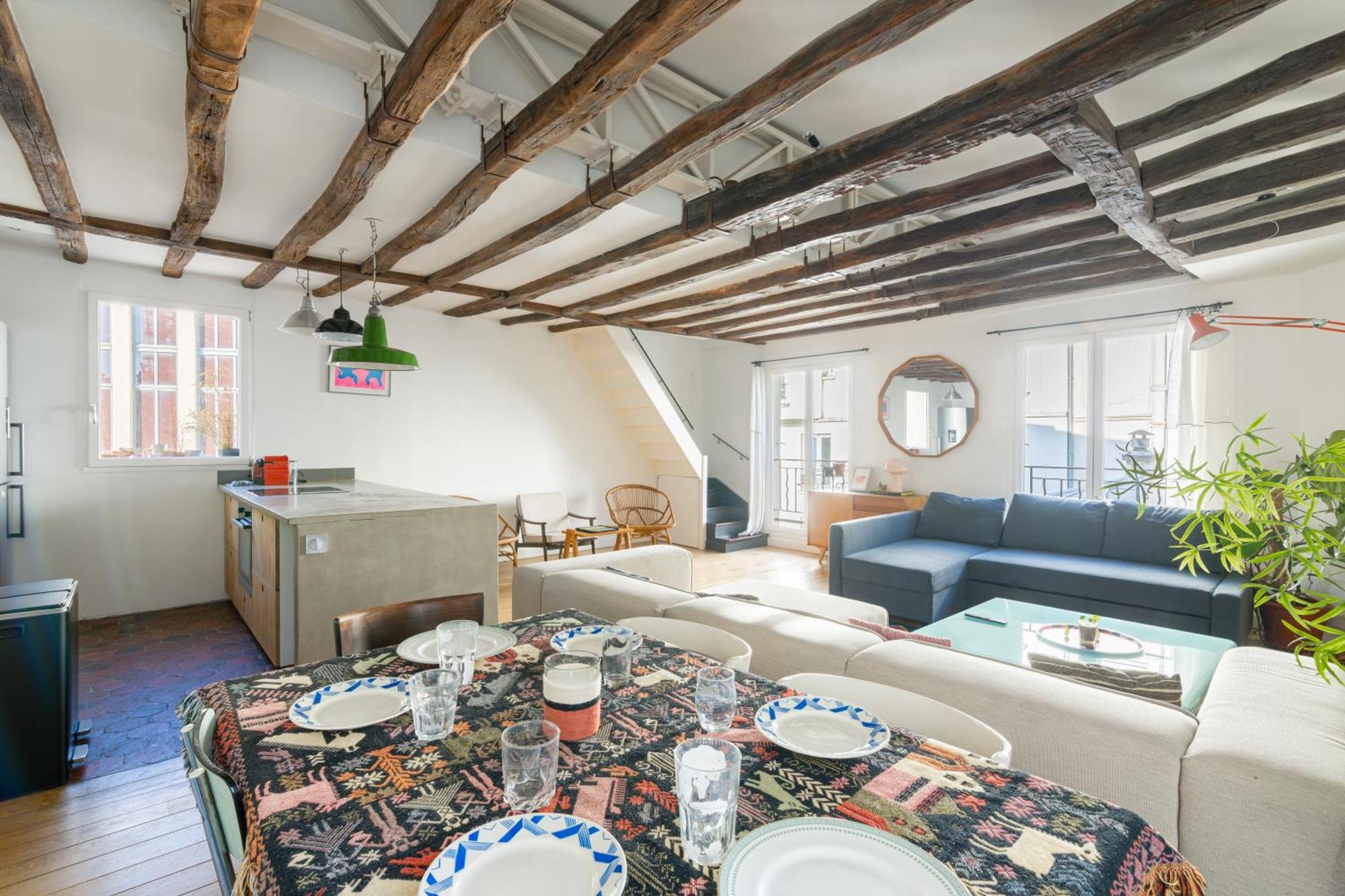 Luxurious 2 Bedroom Canal Saint Martin Saint Lazare Paris Exterior foto