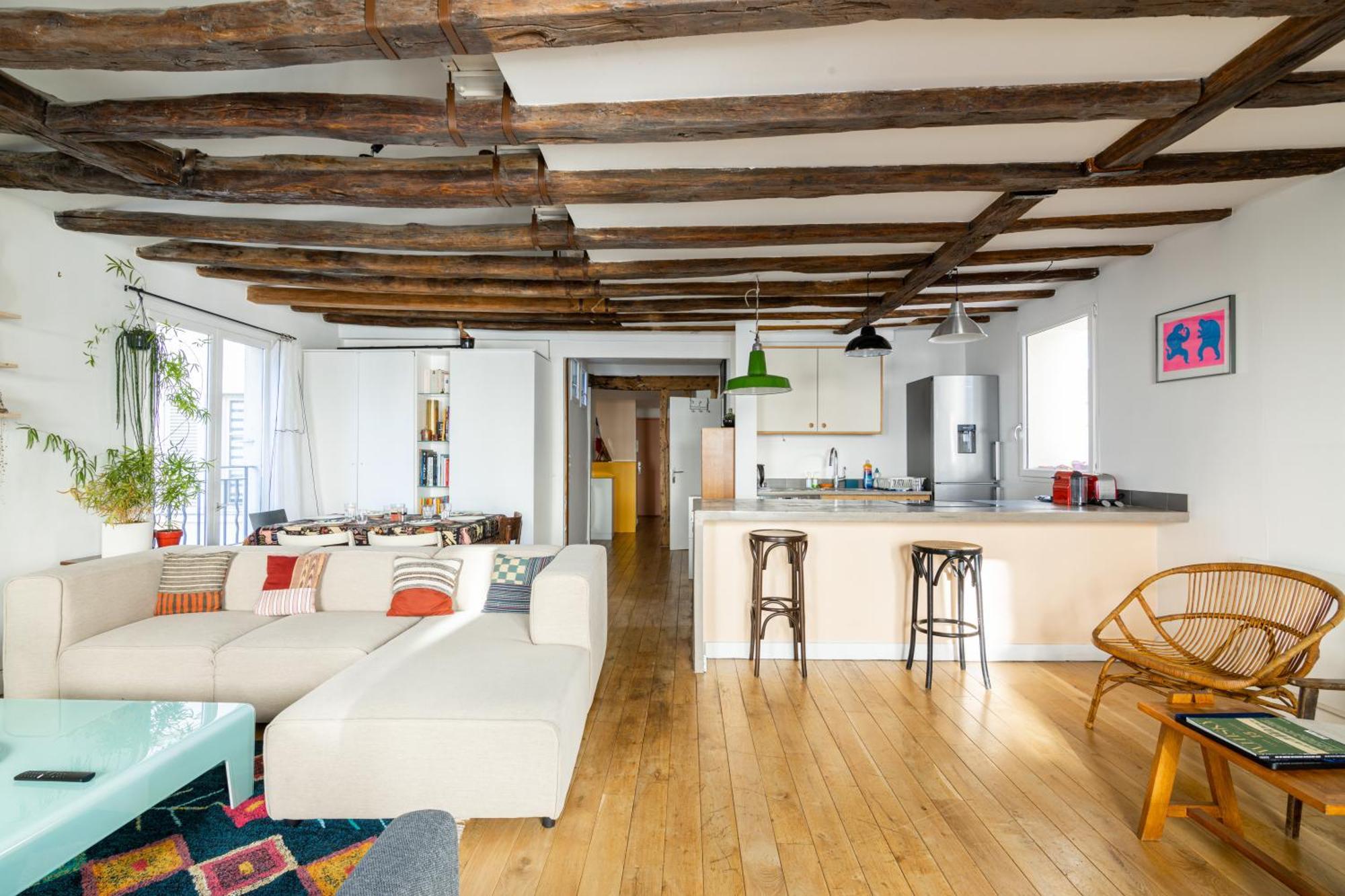 Luxurious 2 Bedroom Canal Saint Martin Saint Lazare Paris Exterior foto